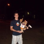 Erick con las mascota