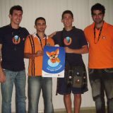 Izq - Der (Erick, Arismel, Ariel, Garkin)