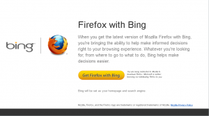 Firefox with Bing Screen Shot