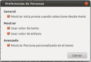 Preferencias de Personas