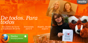 Bienvenida a mozilla.org/firefox
