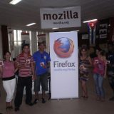 Los ganadores del concurso junto a nosotros