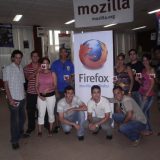 Los ganadores del concurso junto a nosotros
