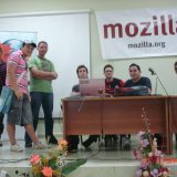 De izquierda a derecha: Manuel, Pochy, kceres, Erick, Rober, Yunier J y Macías