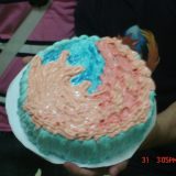EL cake con forma de Firefox