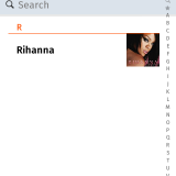 App Contactos. Listar contactos