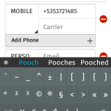 Teclado. Otros caracteres