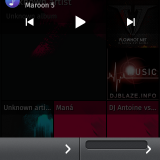 Notificaciones. Mini reproductor activo