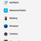 Configuraciones. Permisos de aplicaciones