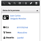 Contacto sin móvil