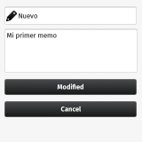 Editar memo