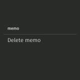Eliminar memo