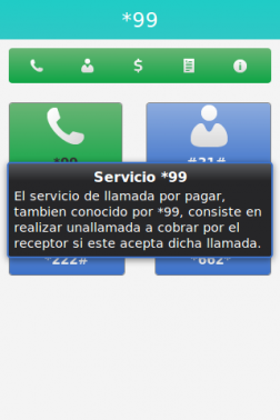 Explicando el servicio