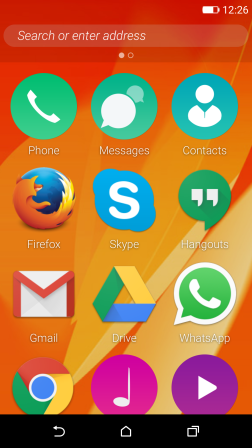 Aplicaciones web y Aplicaciones nativas de Android juntas en el mismo launcher